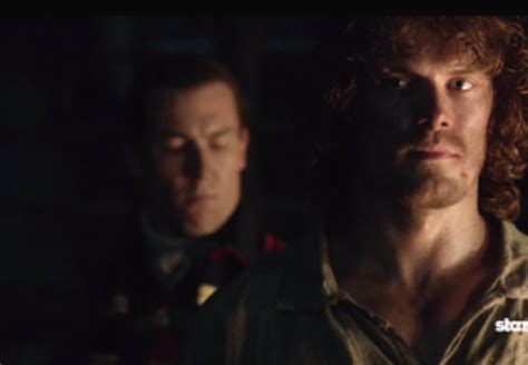 'Outlander' Finale Spoilers: Jamie & Randall's Prison Scenes .